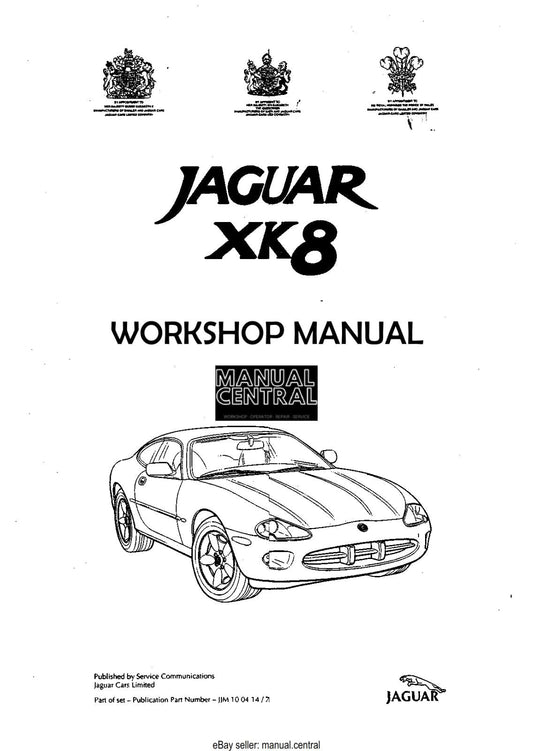 JAGUAR X100 XK8 WORKSHOP SERVICE MANUAL 1997 EDITION - REPRINT COMB BOUND