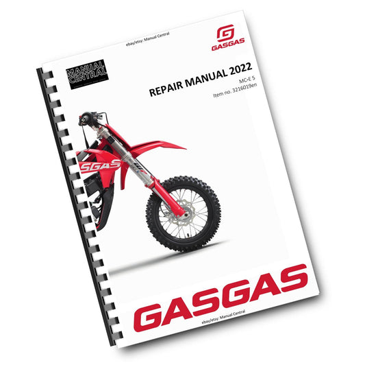 GASGAS 2022 - MC-E 5 - SERVICE WORKSHOP REPAIR MANUAL