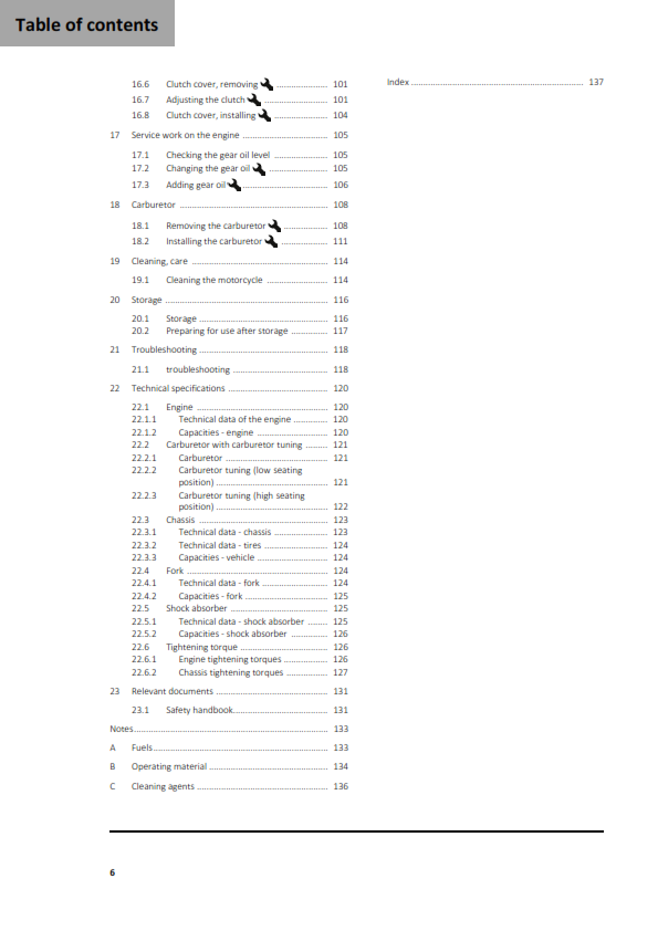 GASGAS 2026 OWNERS MANUAL - MC 50