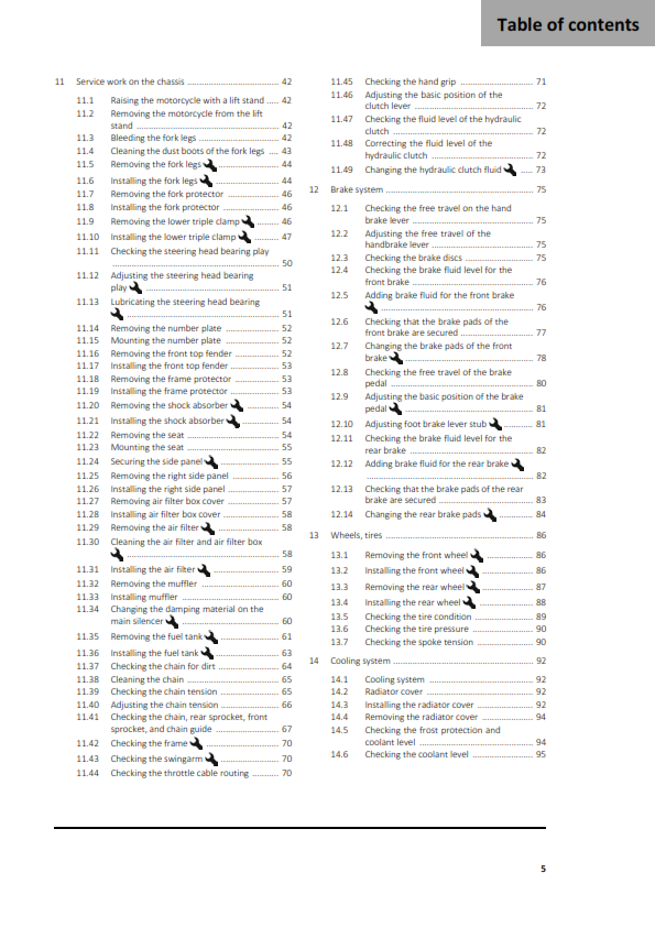 GASGAS 2026 OWNERS MANUAL - MC 85 19/16 17/14