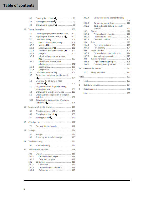 GASGAS 2026 OWNERS MANUAL - MC 85 19/16 17/14