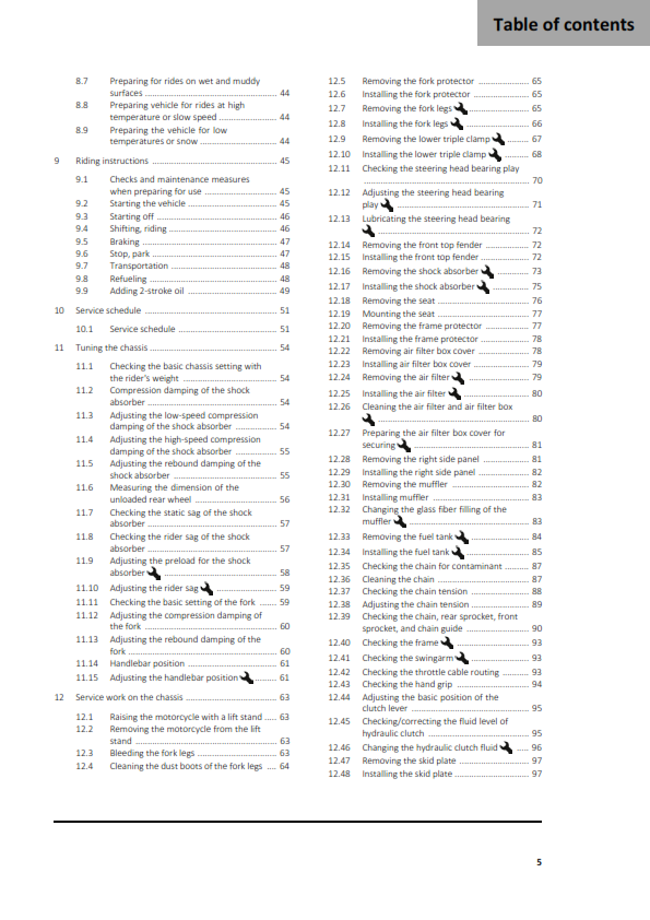GASGAS 2026 OWNERS MANUAL - EC 300 GP