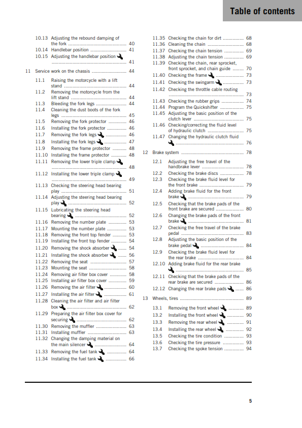 KTM 2026 - 450 SMR - OWNERS MANUAL USER GUIDE