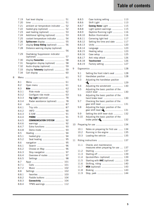 KTM 2026 - 1390 SUPER ADVENTURE S - OWNERS MANUAL USER GUIDE