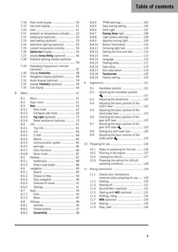 KTM 2026 - 1390 SUPER ADVENTURE R - OWNERS MANUAL USER GUIDE