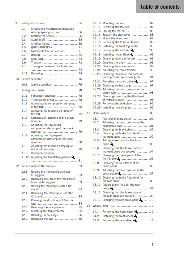 KTM 2026 - 690 ENDURO R - OWNERS MANUAL USER GUIDE