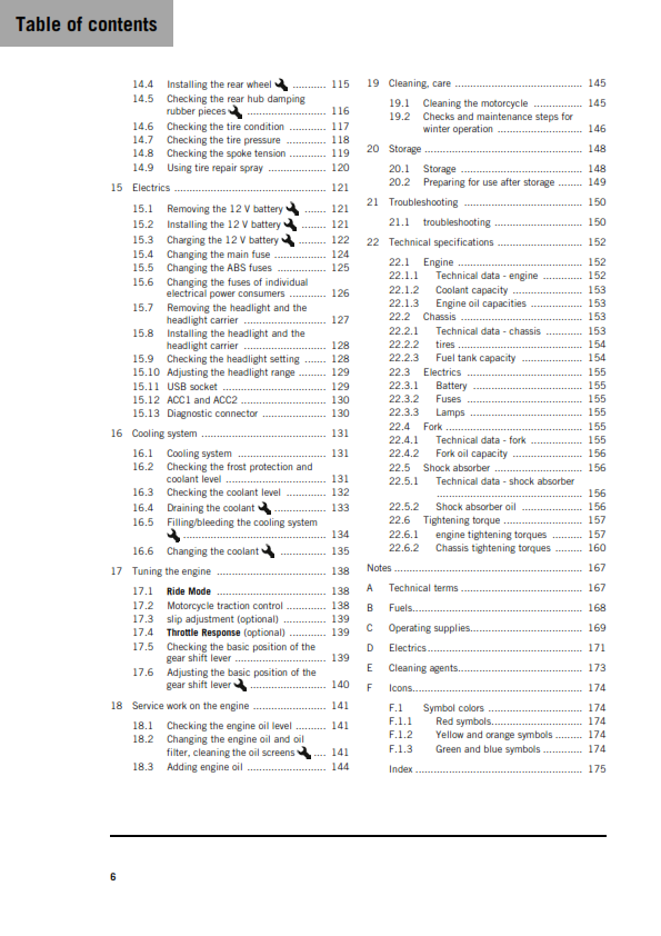 KTM 2026 - 690 ENDURO R - OWNERS MANUAL USER GUIDE