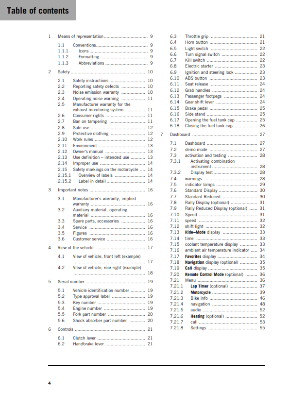 KTM 2026 - 690 ENDURO R US - OWNERS MANUAL USER GUIDE