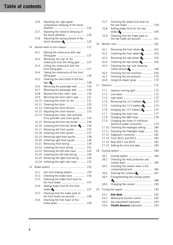 KTM 2026 - 990 RC R US - OWNERS MANUAL USER GUIDE
