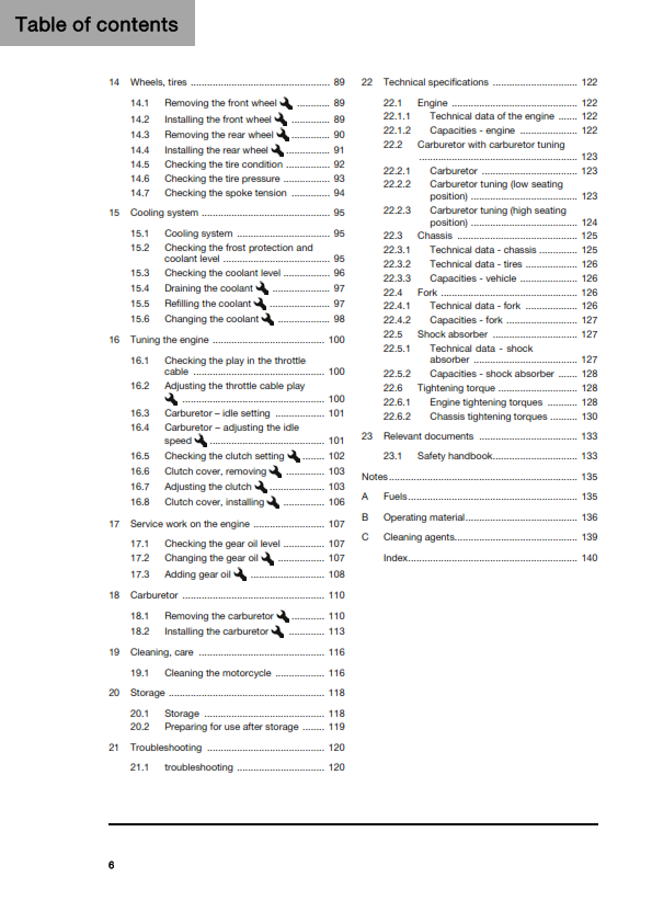 HUSQVARNA 2026 - TC 50 - OWNERS MANUAL