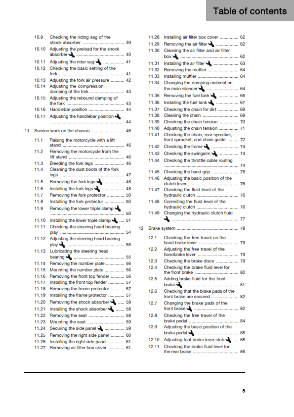HUSQVARNA 2026 - TC 85 19/16 17/14 - OWNERS MANUAL