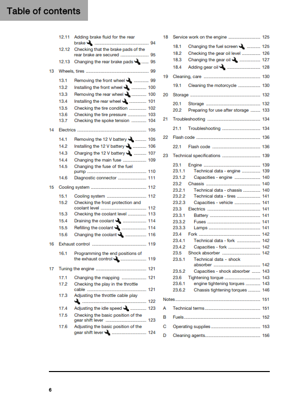 HUSQVARNA 2026 - TC 125 - OWNERS MANUAL