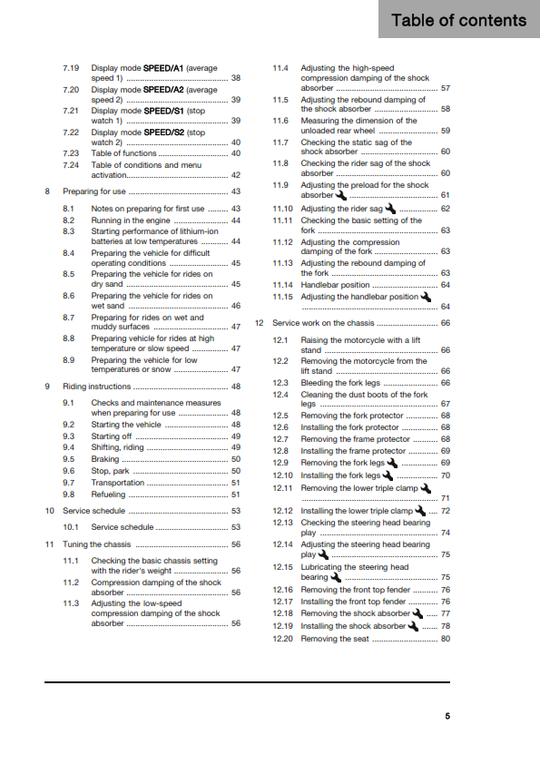 HUSQVARNA 2026 - FE 501s US - OWNERS MANUAL