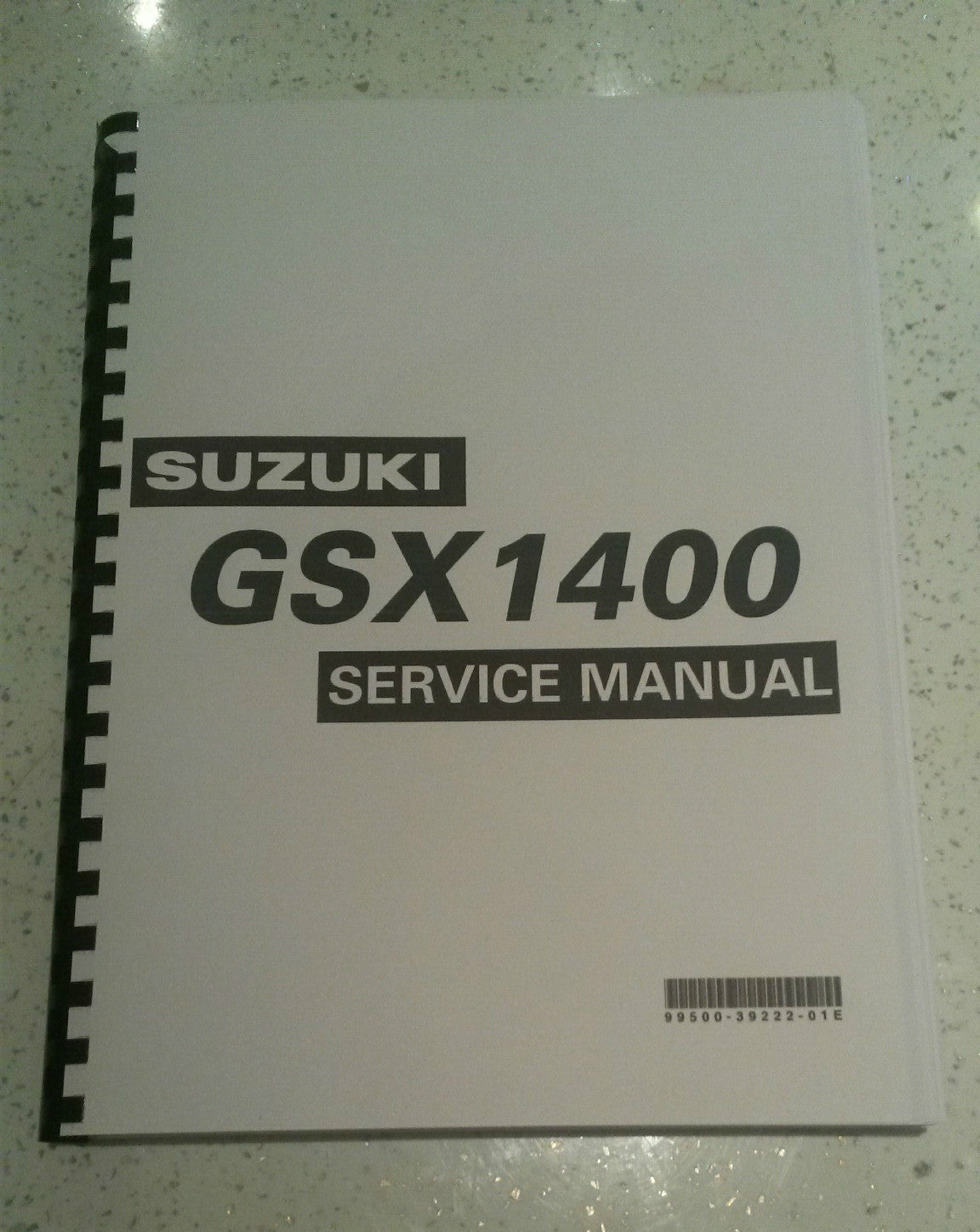 SUZUKI GSX1400 K2 K3 K4 K5 WORKSHOP SERVICE MANUAL REPRINTED COMB BOUND