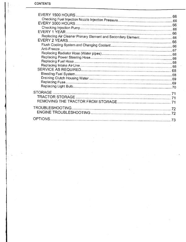 KUBOTA TRACTOR L4400 OPERATORS  MANUAL REPRINTED COMB BOUND