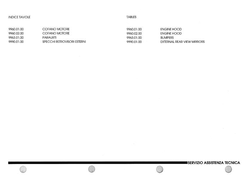 LAMBORGHINI DIABLO ROADSTER PARTS MANUAL 1996 - 1997 REPRINTED COMB BOUND
