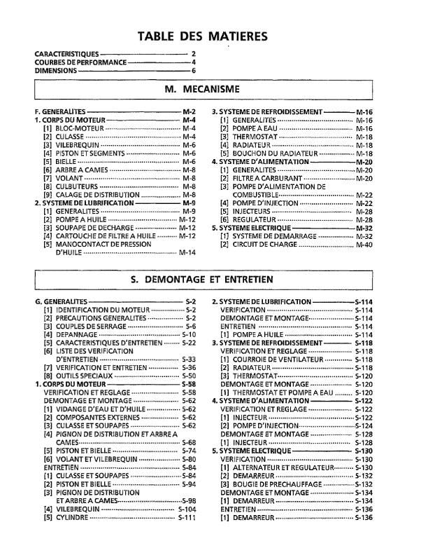 KUBOTA 68MM STROKE SERIES DIESEL ENGINE WORKSHOP MANUAL 2000 EDITION REPRINT