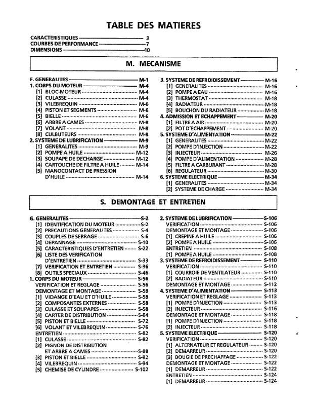 KUBOTA 70MM STROKE SERIES DIESEL ENGINE WORKSHOP MANUAL REPRINT COMB BOUND