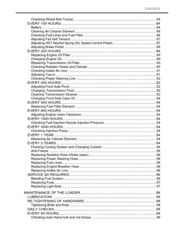 KUBOTA BX25DLB-AU LA240A BT602 TRACTOR OPERATOR MANUAL REPRINTED COMB BOUND