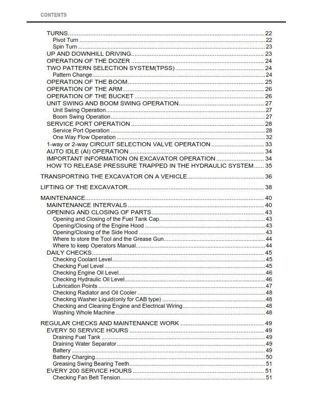 KUBOTA KX91-3S2 U35-3S2 EXCAVATOR OPERATOR MANUAL REPRINTED COMB BOUND