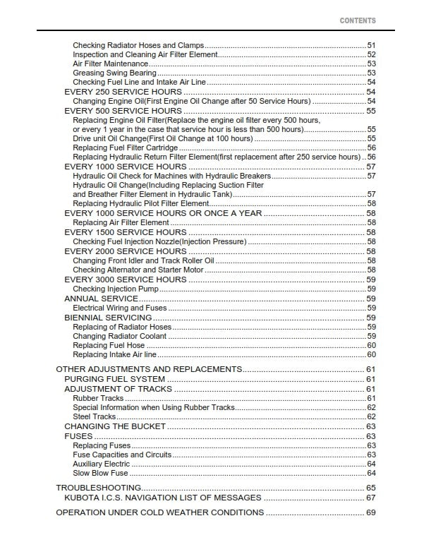KUBOTA KX91-3S2 U35-3S2 EXCAVATOR OPERATOR MANUAL REPRINTED COMB BOUND