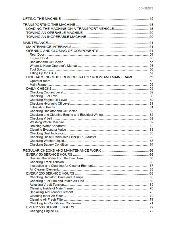 KUBOTA COMPACT TRACK LOADER SVL90-2 OPERATOR MANUAL REPRINTED COMB BOUND