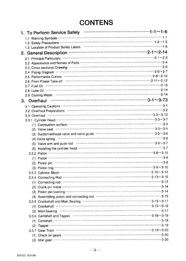 YANMAR MARINE DIESEL ENGINE 4JH3-TE TCE HTE DTE SERVICE MANUAL REPRINTED