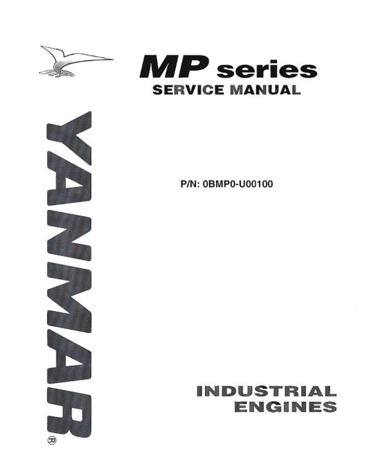 YANMAR INDUSTRIAL ENGINE MP SERIES SERVICE MANUAL REPRINTED COMB BOUND