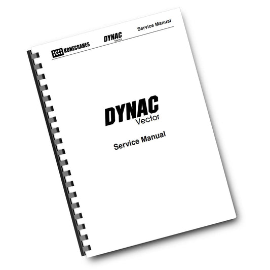 KONECRANES DYNAC VECTOR SERVICE MANUAL REPRINTED 1999
