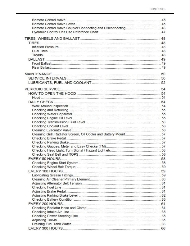 KUBOTA TRACTOR M8540 NARROW OPERATOR MANUAL REPRINTED COMB BOUND