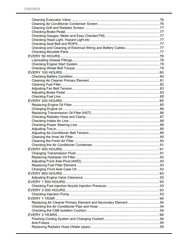 KUBOTA TRACTOR B3150 B3150SU OPERATORS MANUAL REPRINT COMB BOUND