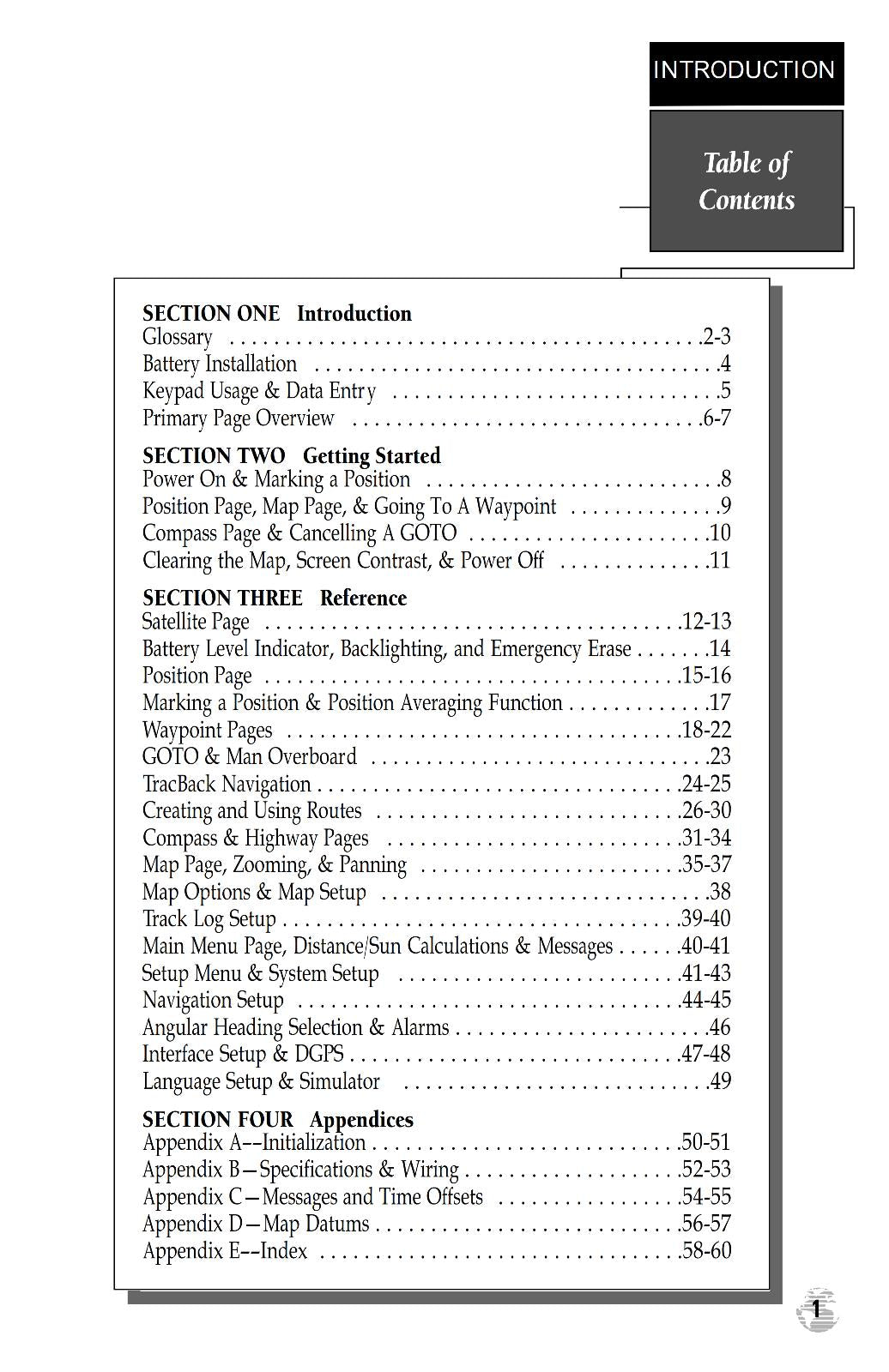 GARMIN GPS 12 OWNERS MANUAL REFERENCE GUIDE REPRINTED A4 COMB BOUND