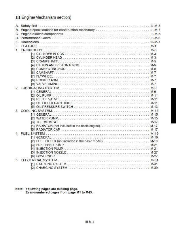 KUBOTA EXCAVATOR K008-3 U10-3 WORKSHOP MANUAL REPRINTED COMB BOUND