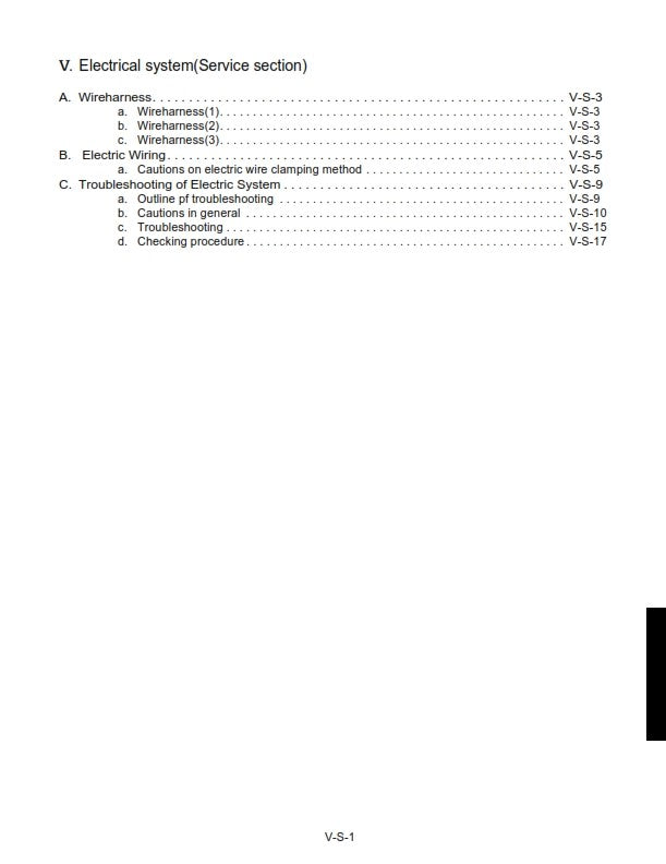 KUBOTA EXCAVATOR K008-3 U10-3 WORKSHOP MANUAL REPRINTED COMB BOUND