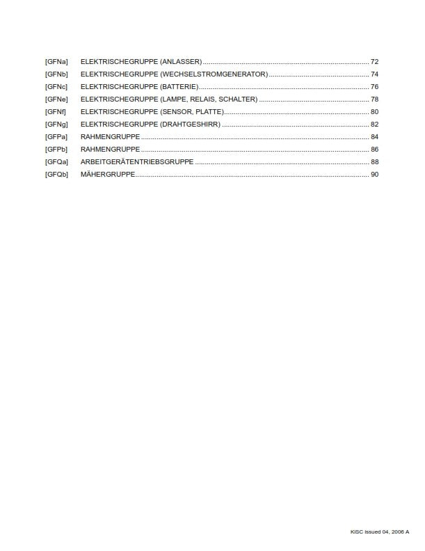KUBOTA F2880 F3680 FRS FLAT RATE SCHEDULE REPRINTED 2007 COMB BOUND