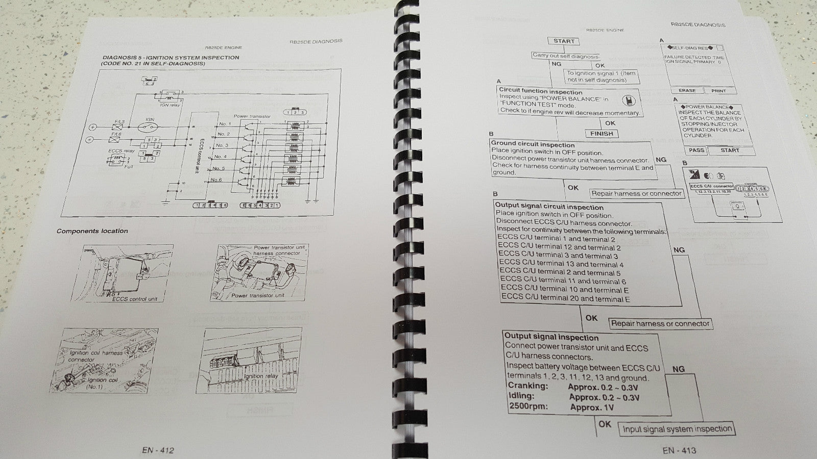 NISSAN R32 SKYLINE ENGINE MANUAL CA18i RB20E RB220DE RB20DET RB25DE RB26DETT