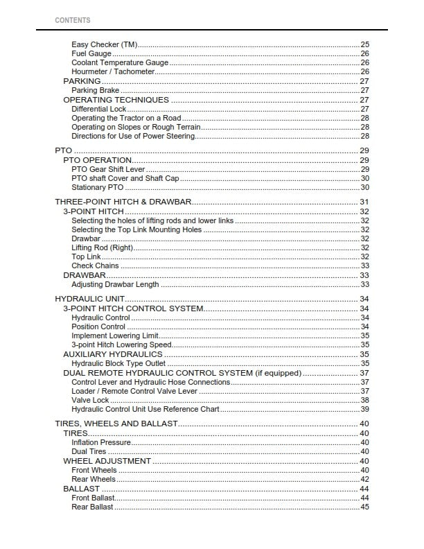 KUBOTA TRACTOR B2320 (NARROW) B2620 B2920 OPERATOR MANUAL REPRINTED COMB BOUND