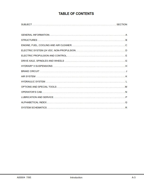 KOMATSU 630E HAULPAK TRUCK WORKSHOP SHOP MANUAL REPRINTED COMB BOUND