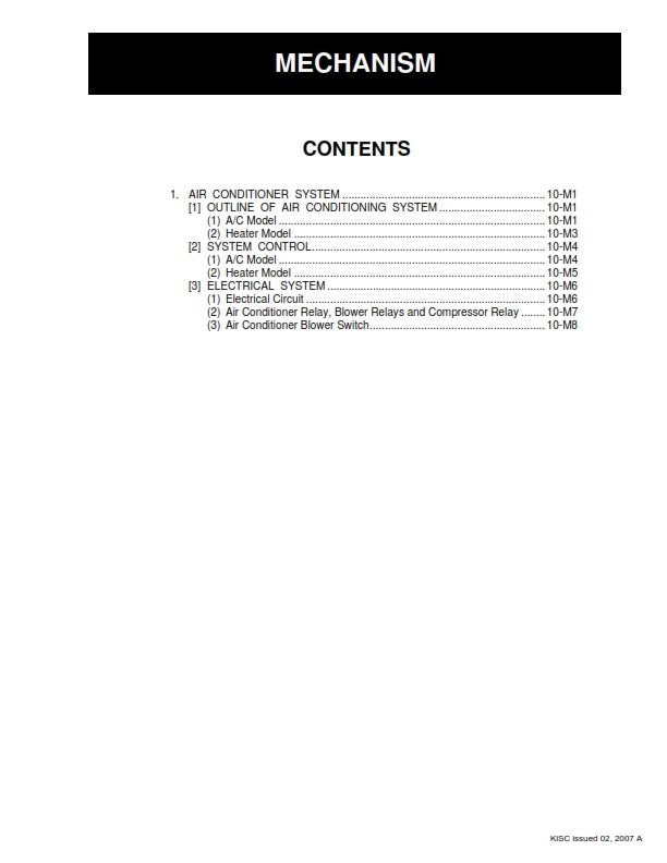 KUBOTA TRACTOR L3130 L3430 L3830 L4630 L5030 WORKSHOP MANUAL REPRINTED 2007