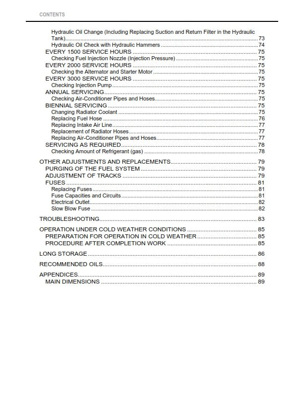 KUBOTA COMPACT TRACK LOADER SVL75 OPERATORS MANUAL REPRINT COMB BOUND