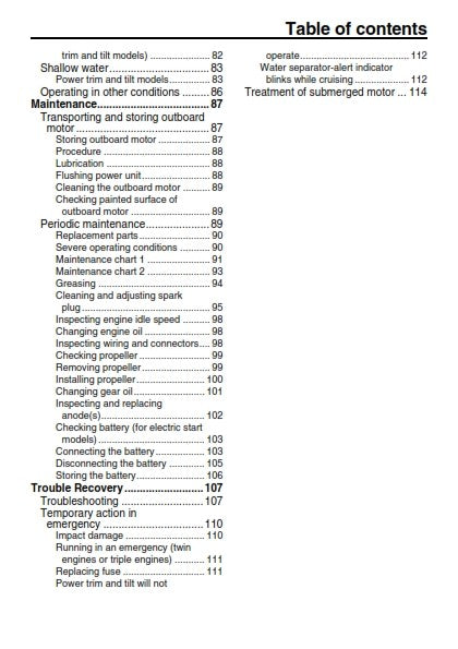 YAMAHA F300A F350A FL300A FL350A F350A1 FL350A1 OUTBOARD 2011 OWNER MANUAL