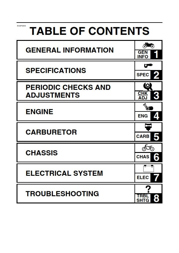 YAMAHA MIO AL115 SERVICE MANUAL 2003 EDITION REPRINTED COMB BOUND