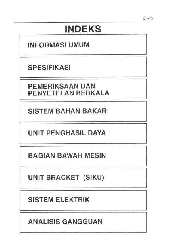 YAMAHA E9.9C E15C E15NK OUTBOARD MOTOR 1996 SERVICE MANUAL REPRINTED COMB BOUND