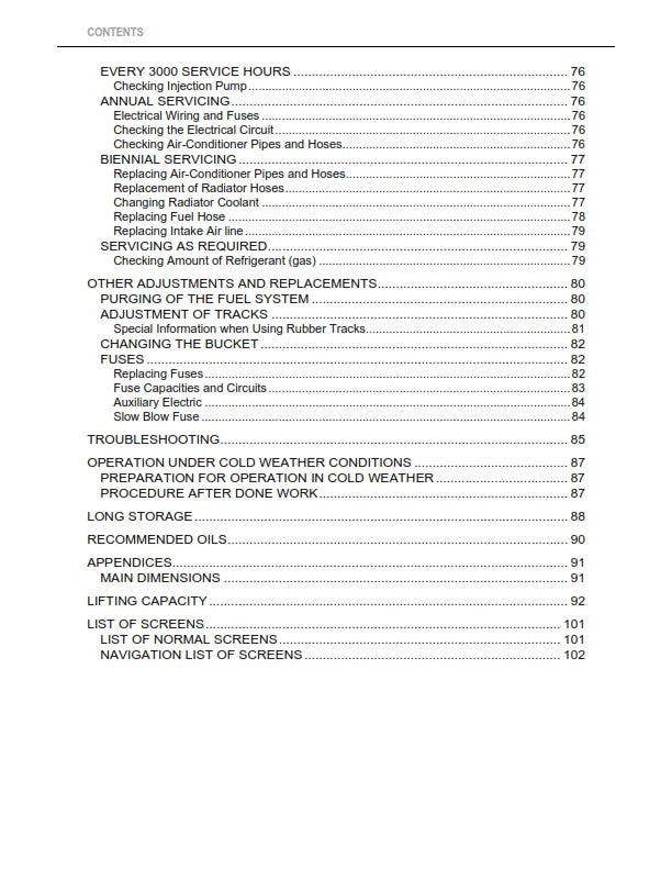 KUBOTA EXCAVATOR KX057-4 U55-4 TIER 4 OPERATOR MANUAL REPRINTED COMB BOUND