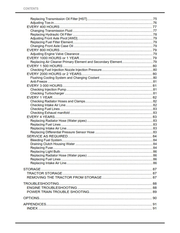 KUBOTA TRACTOR B2650 B3350 B3350SU OPERATOR MANUAL REPRINTED COMB BOUND
