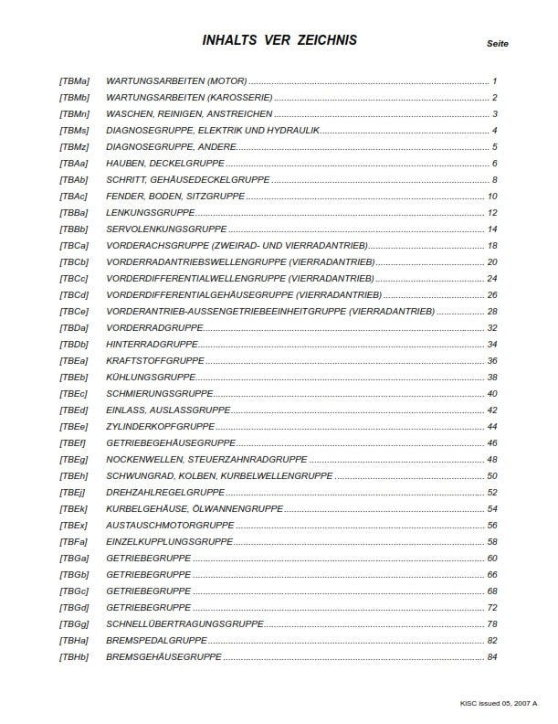 KUBOTA B1830 B2230 B2530 B3030 FRS FLAT RATE SCHEDULE REPRINTED 2007 COMB BOUND