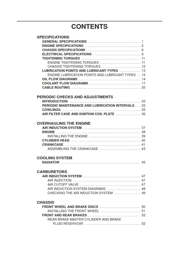 YAMAHA YZF-R1 (M) 2000 - 2001 SUPPLEMENTARY SERVICE MANNUAL REPRINTED COMB BOUND