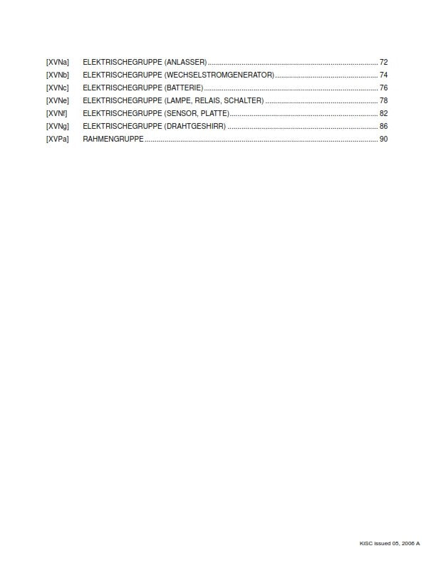 KUBOTA RTV900 FRS FLAT RATE SCHEDULE REPRINTED 2006 COMB BOUND