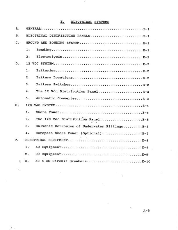 BERTRAM 28 MODEL 286 BAHIA MAR MOTORYACHT OWNERS MANUAL REPRINTED COMB BOUND