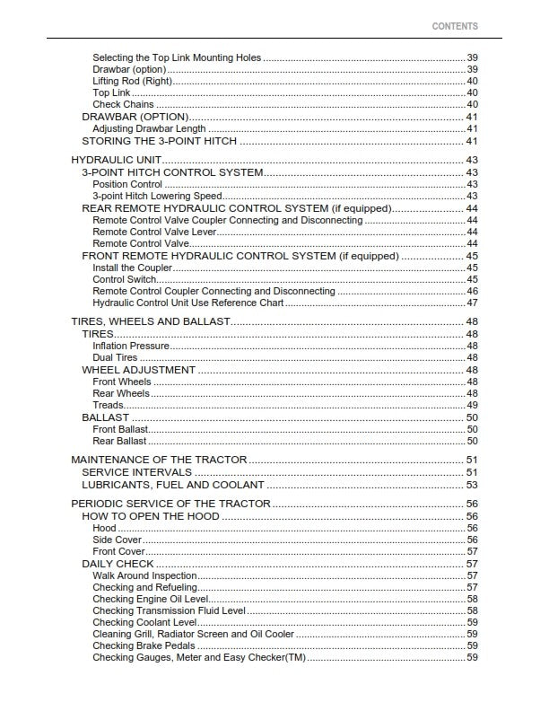 KUBOTA TRACTOR B26TL OPERATORS MANUAL REPRINT COMB BOUND